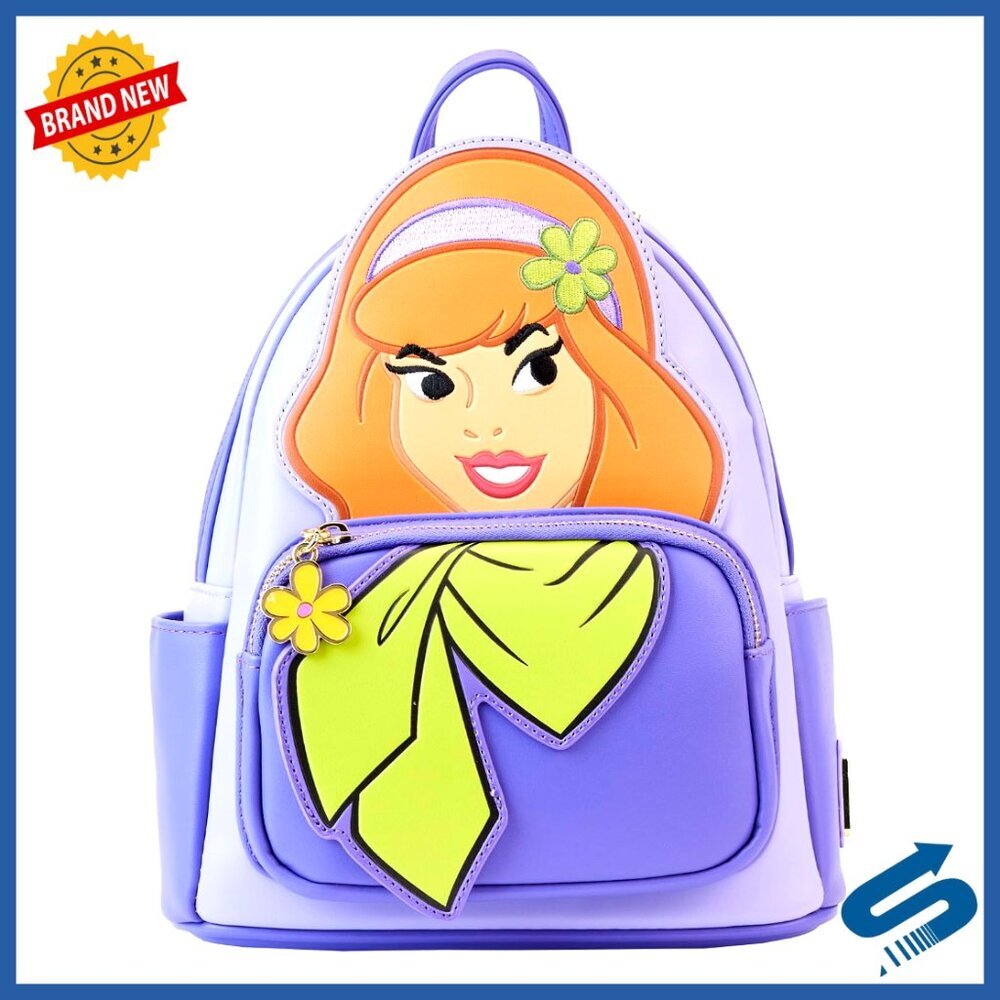 Purple Scooby Doo Daphne Cosplay Shoulder Bag Faux Leather Satchel